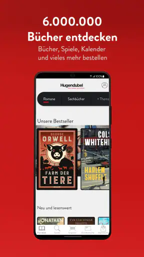 Hugendubel: Bücher & Buchtipps screenshot
