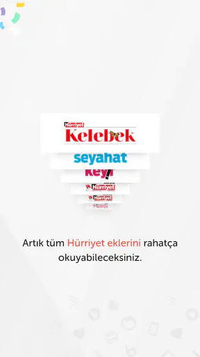 Hürriyet E-Gazete screenshot