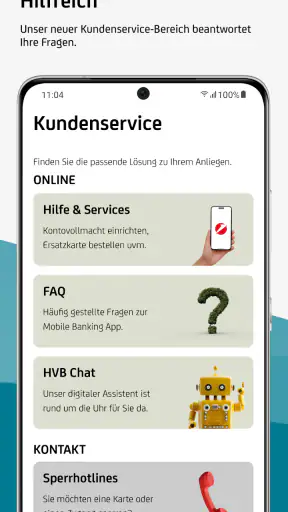 HVB Mobile Banking screenshot
