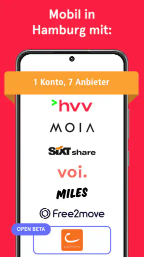 hvv switch: ÖPNV & Sharing screenshot