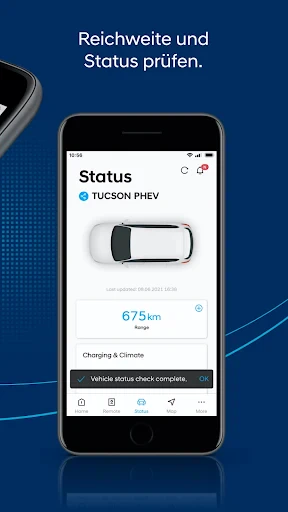Hyundai Bluelink Europe screenshot