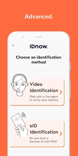 IDnow Online-Ident screenshot
