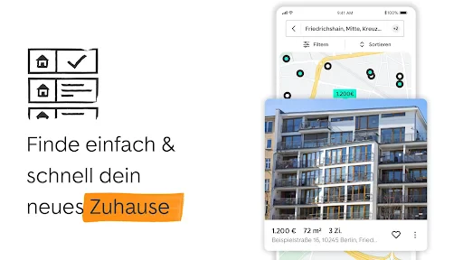 ImmoScout24 - Immobilien screenshot