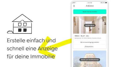 ImmoScout24 - Immobilien screenshot