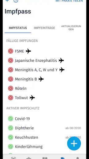 ImpfPassDE screenshot