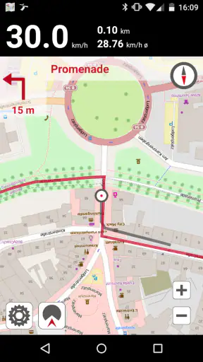 Impulse E-Bike Navigation screenshot