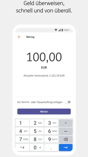 ING Deutschland screenshot