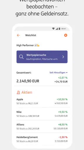 ING Deutschland screenshot
