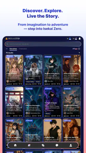 ISEKAI ZERO: KI-Rollenspiel screenshot