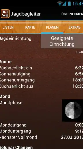 Jagdbegleiter screenshot