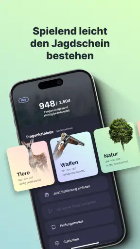 Jagdcoach: Jagdschein, Prüfung screenshot