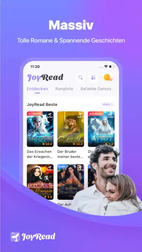 JoyRead-Romane & Geschichten screenshot