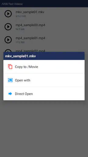 JS USB OTG screenshot