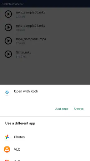 JS USB OTG screenshot
