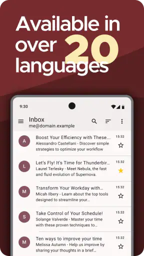 K-9 Mail screenshot
