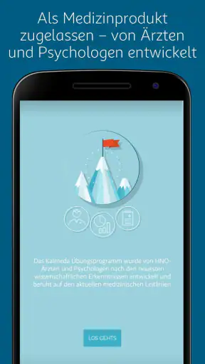 Kalmeda Tinnitus-App screenshot