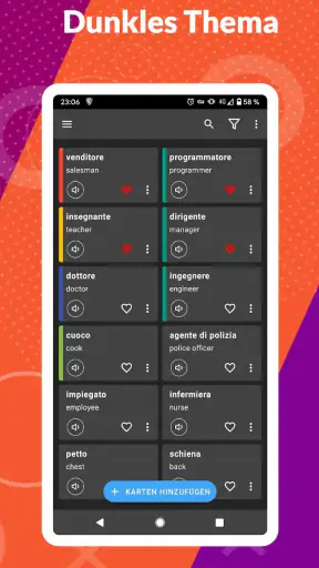 Karteikarten - Lerntool screenshot