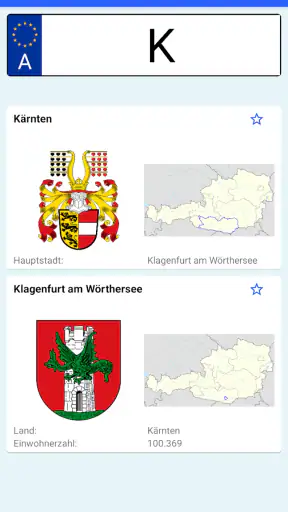 Kennzeichen Lexikon screenshot