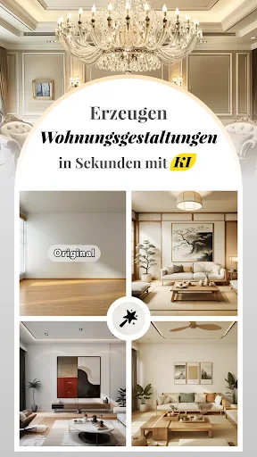 KI - Wohnungsdesign, DecAI™ screenshot