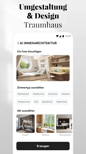 KI - Wohnungsdesign, DecAI™ screenshot