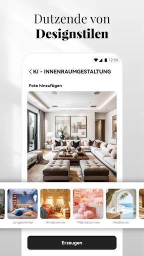 KI - Wohnungsdesign, DecAI™ screenshot