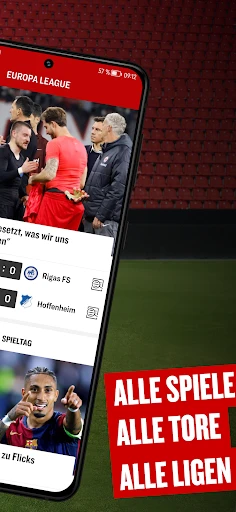 kicker Fußball News screenshot