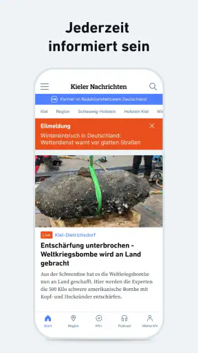 KN - Nachrichten und Podcast screenshot