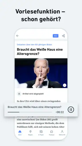 KN - Nachrichten und Podcast screenshot