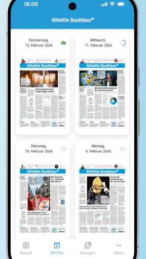 Kölnische Rundschau E-Paper screenshot