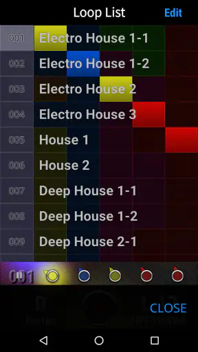 KORG Kaossilator for Android screenshot