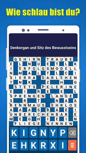 Kreuzworträtsel Deutsch Rätsel screenshot