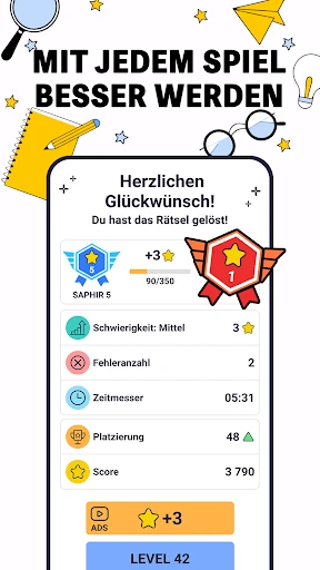 Kreuzworträtsel Pro: Wortsuche screenshot