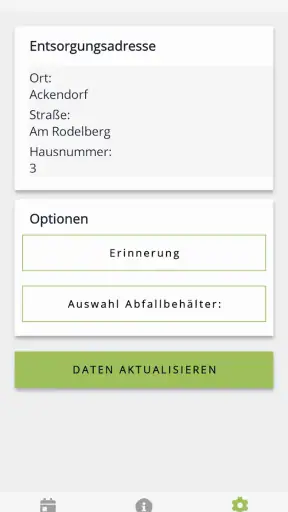 KsB Abfall- und Wertstoffapp screenshot