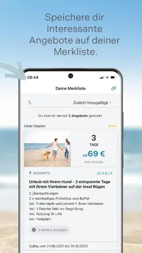 Kurzurlaub.de screenshot