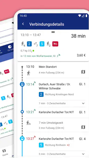 KVV.regiomove screenshot