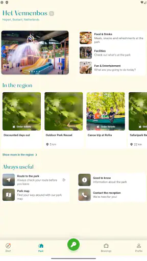 Landal screenshot
