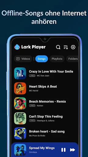 Lark Player:Musik-Player screenshot