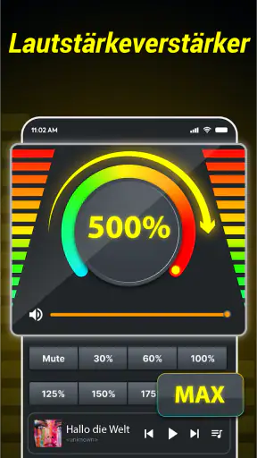 Lautstärke Erhöhen - Equalizer screenshot