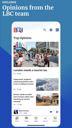 LBC: UK, World & Breaking News screenshot