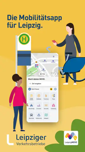 LeipzigMOVE - ÖPNV & Sharing screenshot