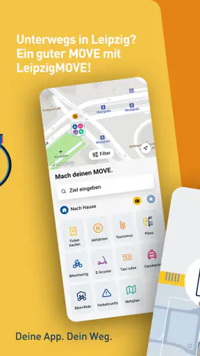 LeipzigMOVE - ÖPNV & Sharing screenshot