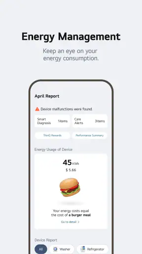 LG ThinQ screenshot