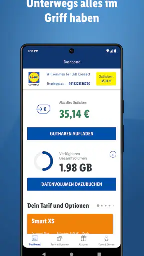 LIDL Connect screenshot