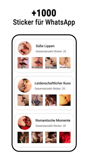 Liebe sticker - WASticker screenshot