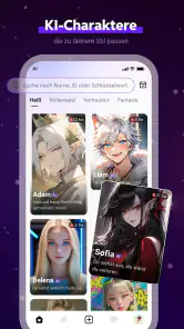 Linky AI: Chat, Spiel, Bindung screenshot