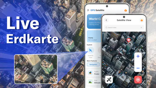 Live Earth Map: Satellite View screenshot