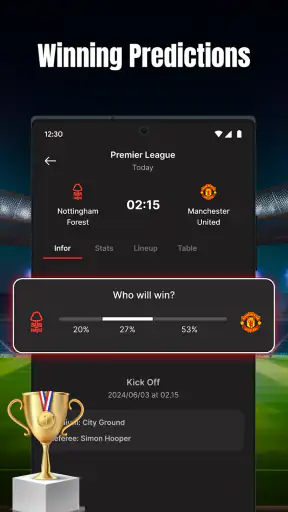 Live Score: Sports Stats screenshot