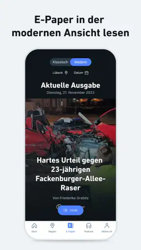 LN - Nachrichten und Podcast screenshot