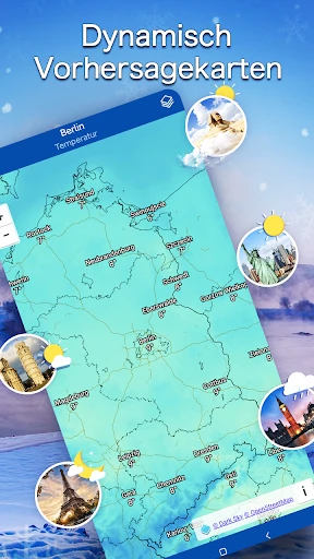 Lokale Wettervorhersage screenshot