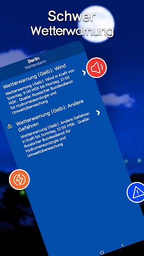 Lokale Wettervorhersage screenshot
